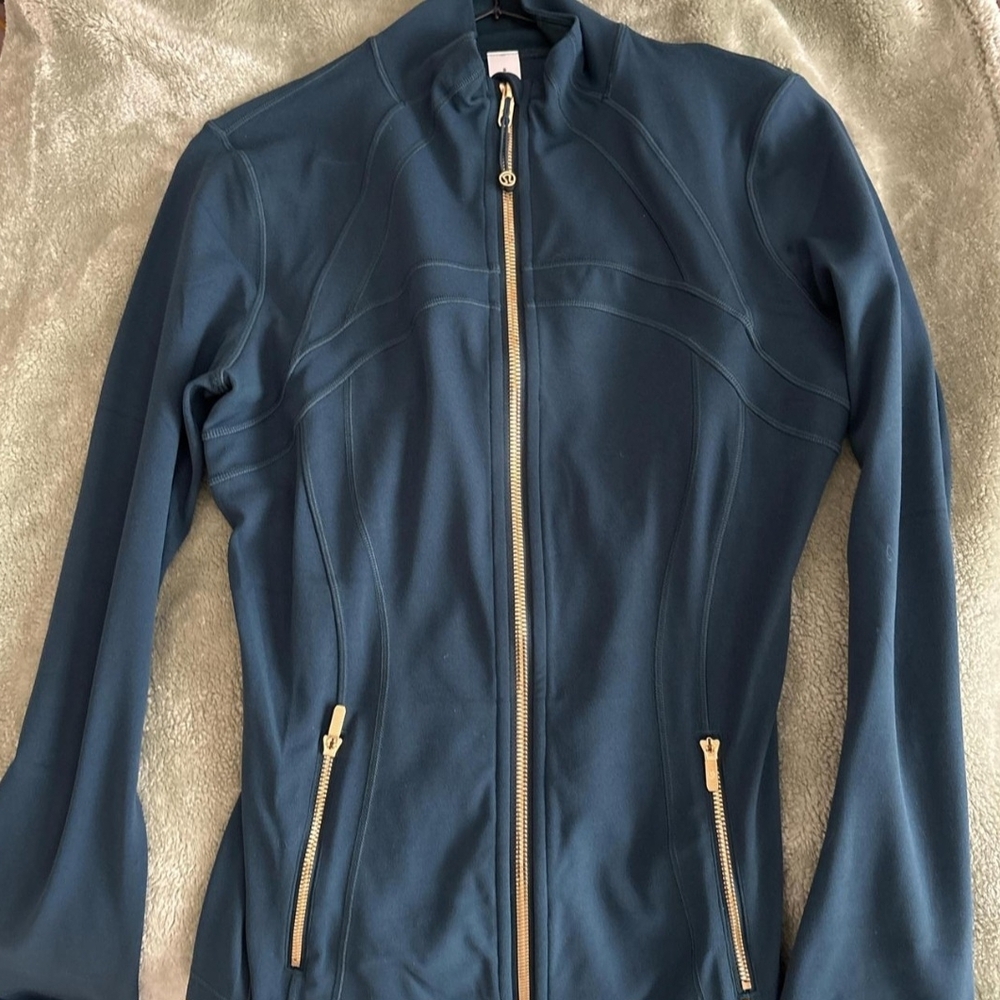 lululemon athletica Teal Bomber Jacket